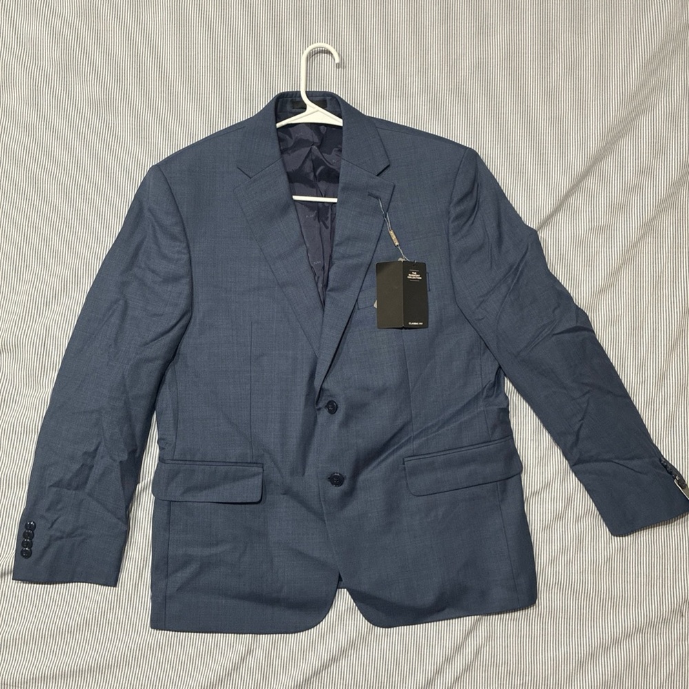 Michael Kors Classic-Fit WoolBlend Stretch Suit Jacket $450 Size 42S